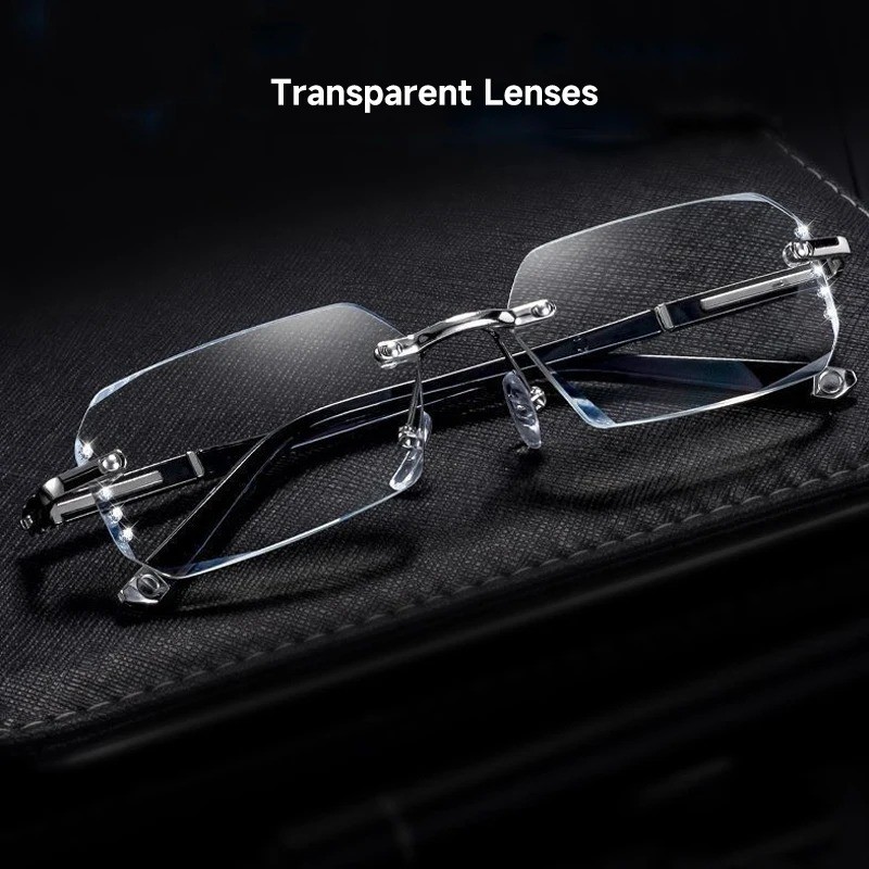 Clarity Blue Glasses Automatic Adjustment Eye Glass Reading Strain Screen Gaming