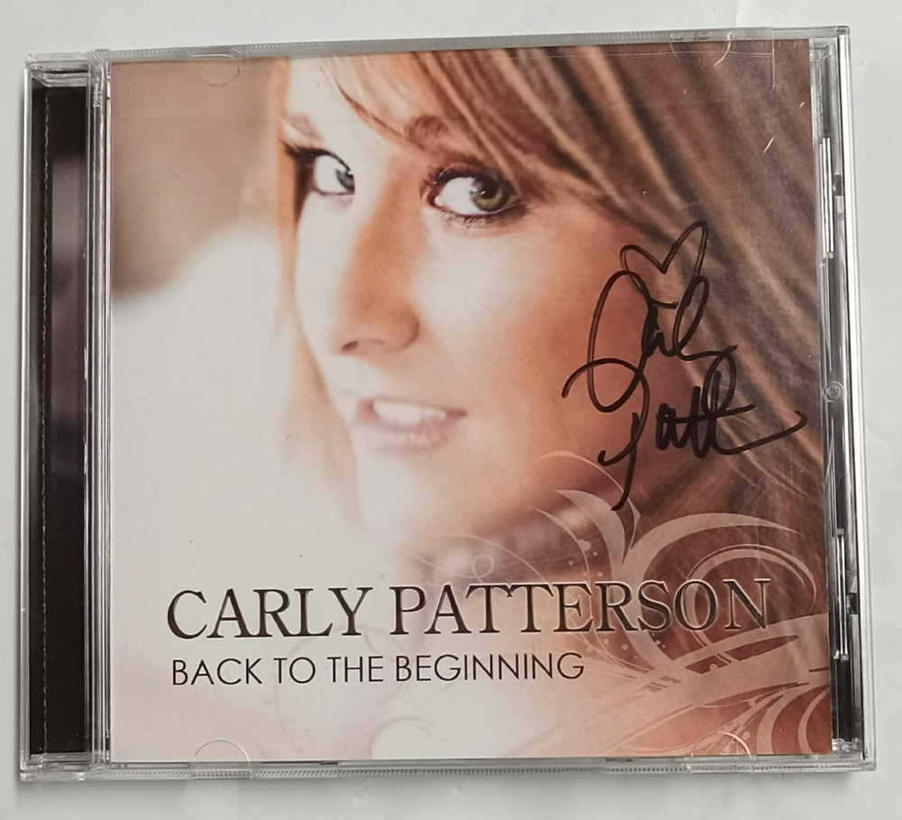 Signed Back to the Beginning by Carly Patterson CD