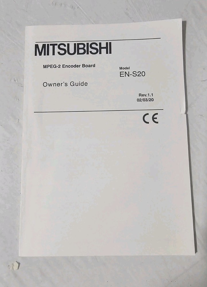 NEW Mitsubishi MPEG-2 Encoder Board Model EN-S20 DVD Program
