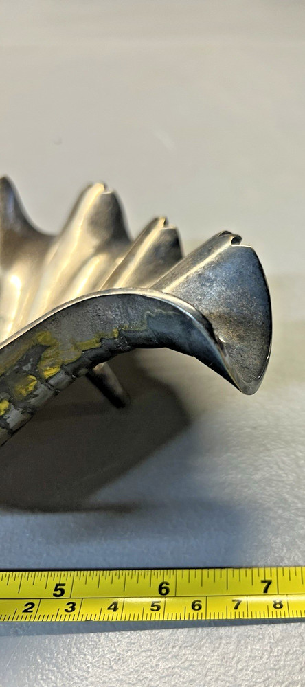 Silverplated Peacock Serving Bowl Dish Trinket Dish