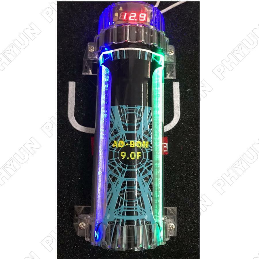 9.0 Farad Capacitor Auto Car Audio Digital Voltage Power Subwoofer Modification
