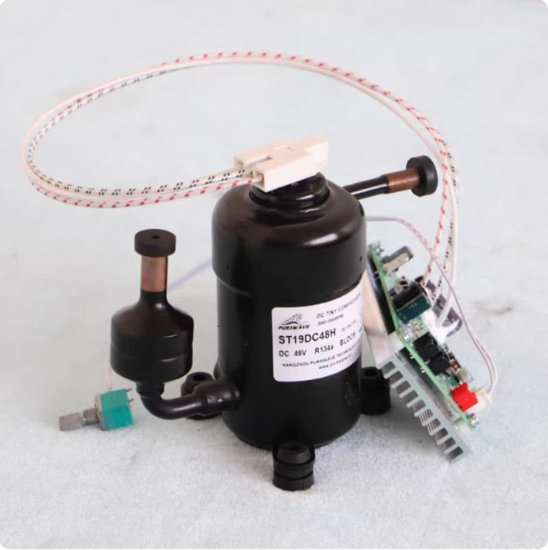 ST19DC12H/ST19DC24H Ultra-Compact Mini Compressor DC 12V/24V/48V DC Compressor