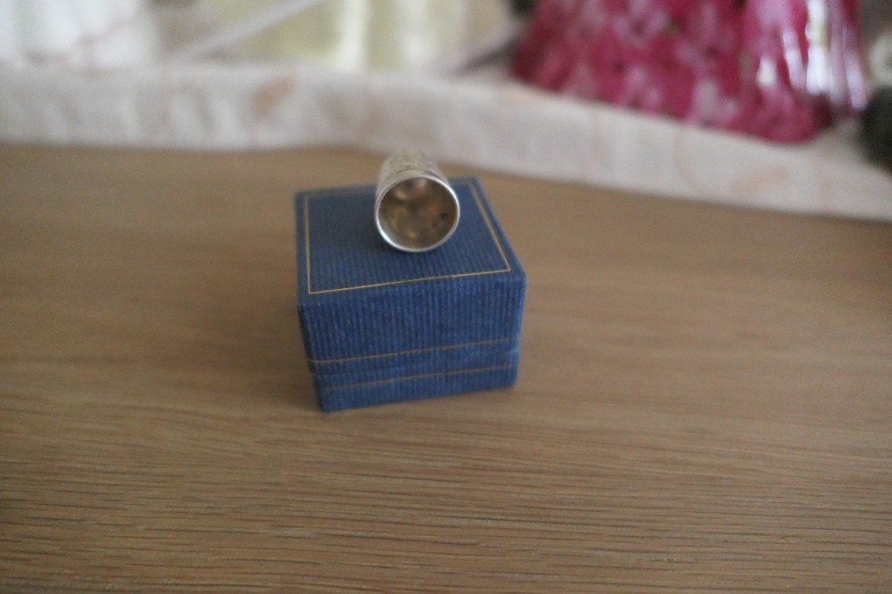 Silver Thimble PAT.9