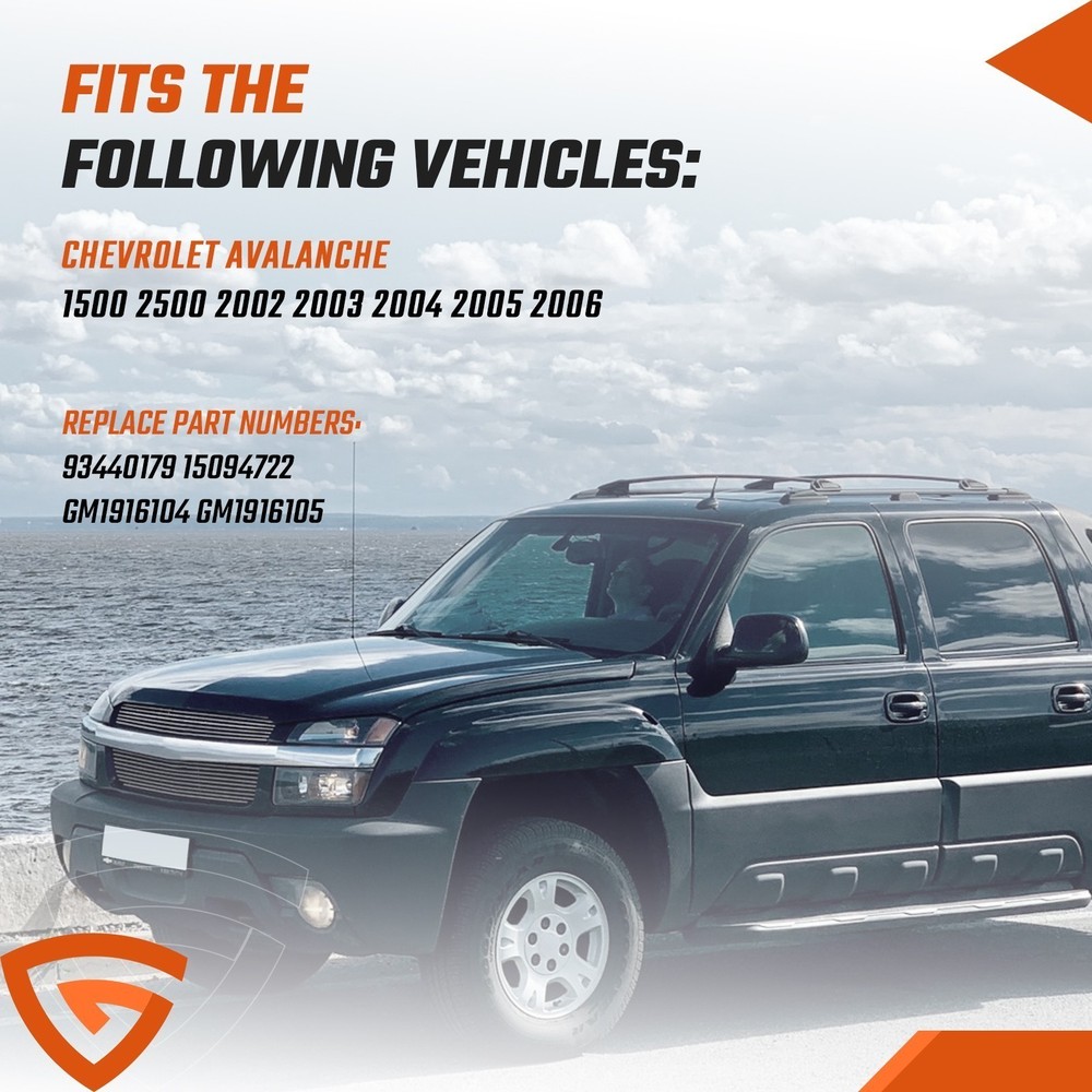 For Chevy Avalanche Cadillac Escalade 2002-2006 Tailgate Handle Backup Camera