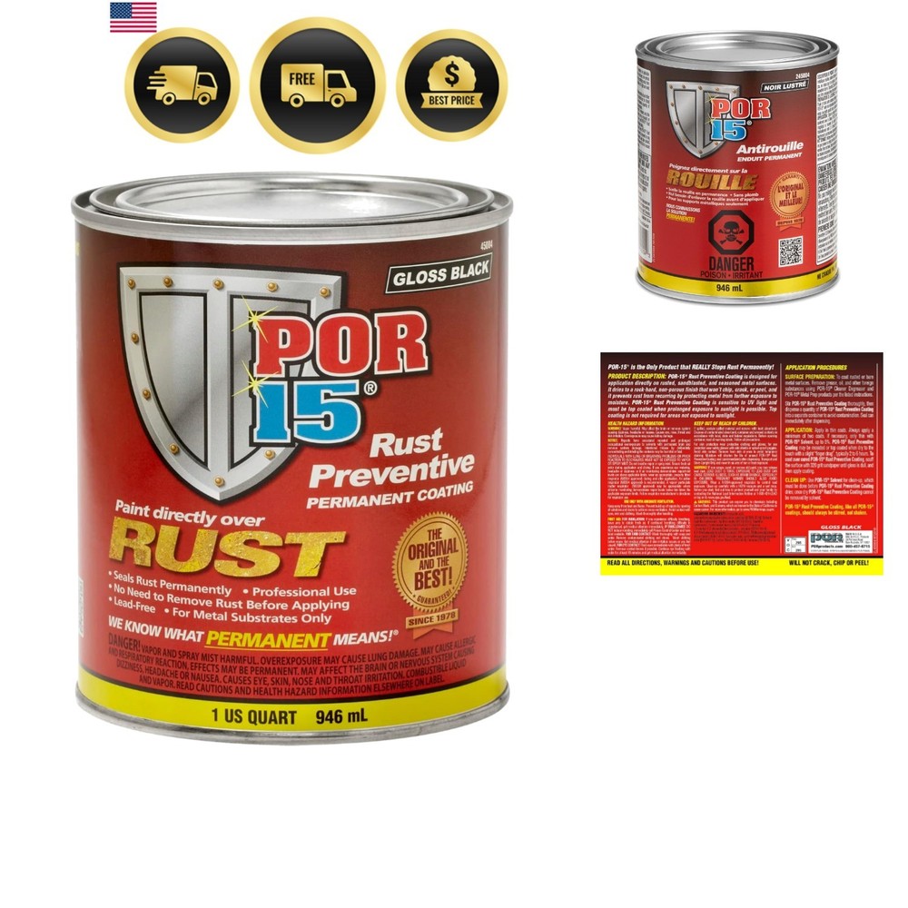 Rust Preventive Coating, Stop Rust and Corrosion Permanently, Anti-rust, Non-...
