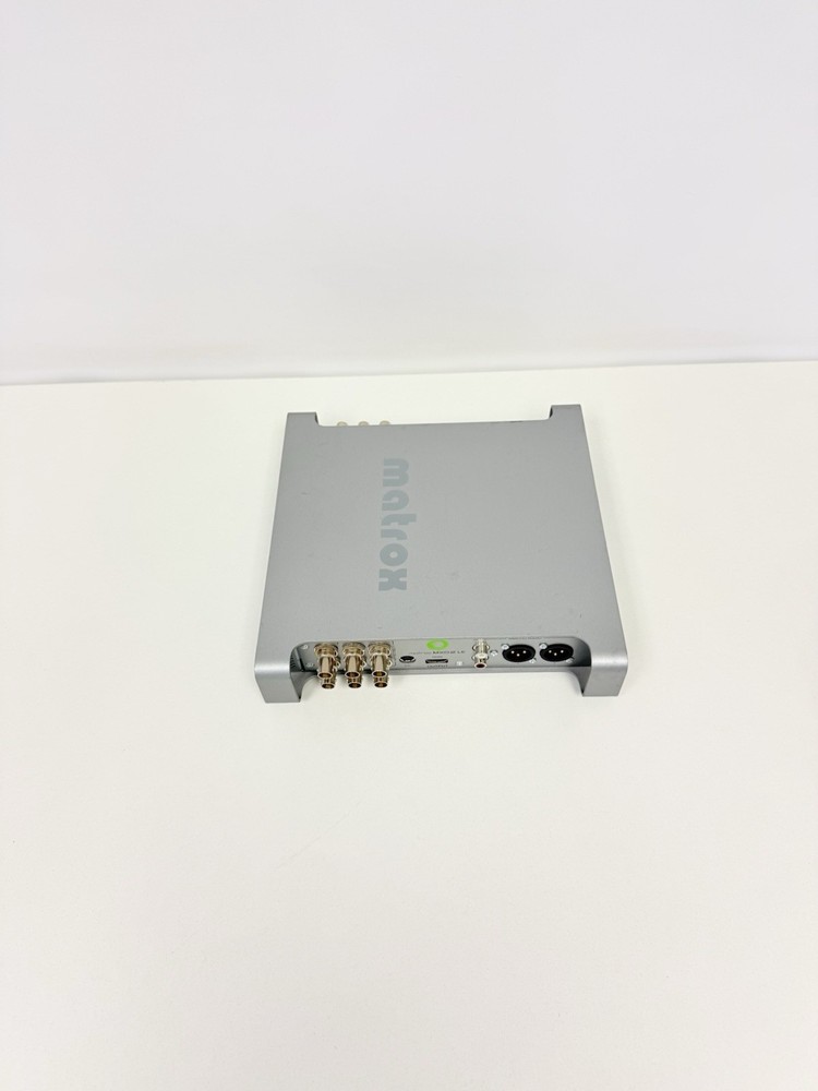 Matrox MX02 LE with MAX Professional Video Editing Tested