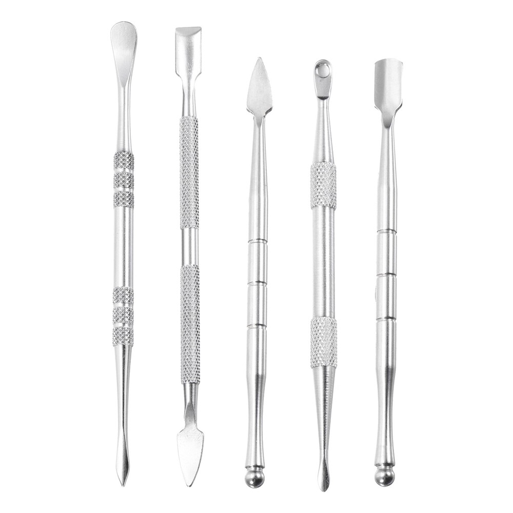 5 Pcs Wax Carving Tools, Silver Tone