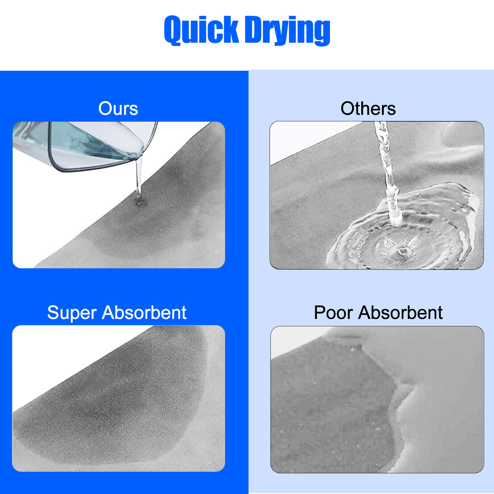 6 Pcs Running Headbands Men Sweatbands Sports Sweat Bands Workout Fitness Women