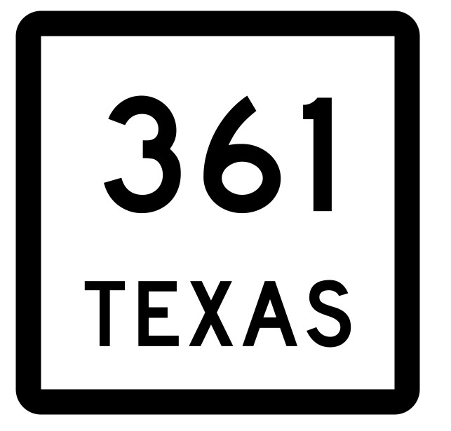 Texas State Highway 361 Sticker Decal