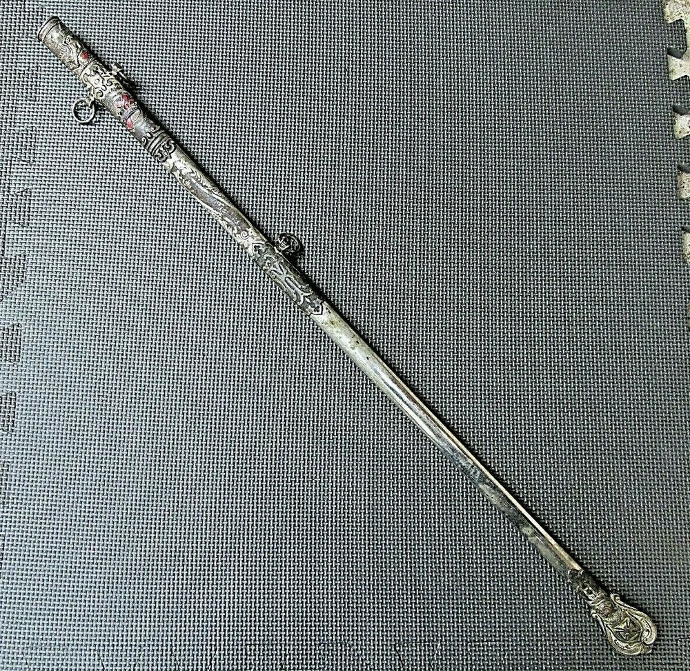 Antique Knights Templar Scabbard in case.