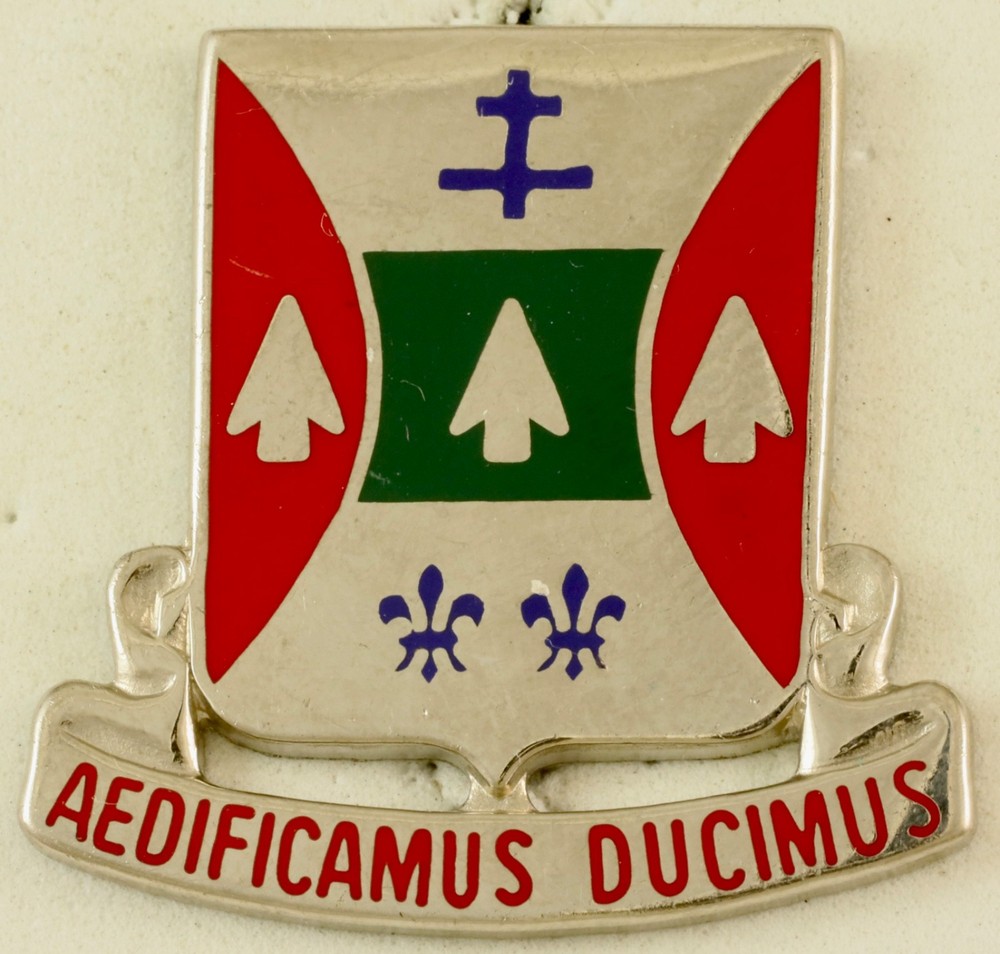 132nd Engineer Battalion Crest DI/DUI CB I21 HM