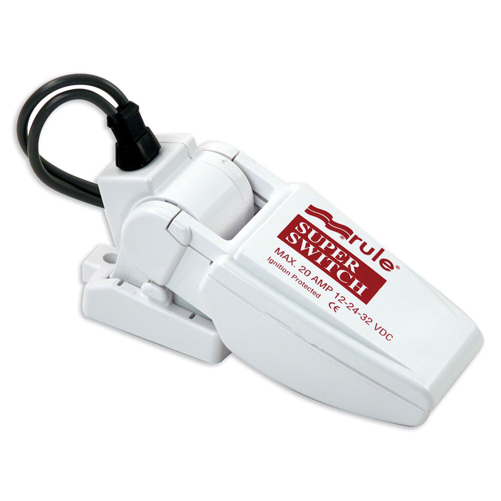 RULE SUPER SWITCH FLOAT SWITCH W/ REMOVABLE BASE 5YR WARRANTY