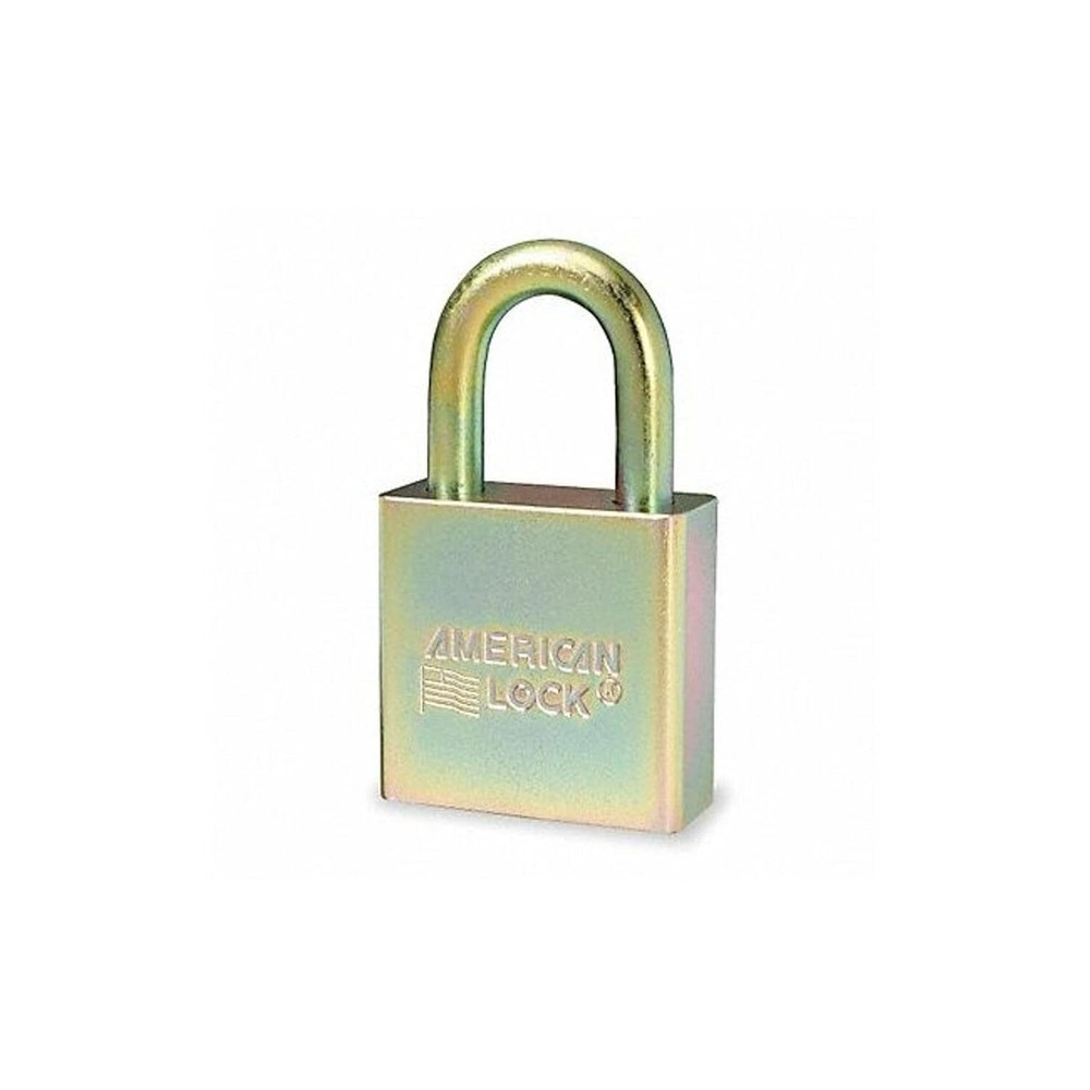 American Lock A5200GLN Padlock, Keyed Different, Standard Shackle, Rectangular