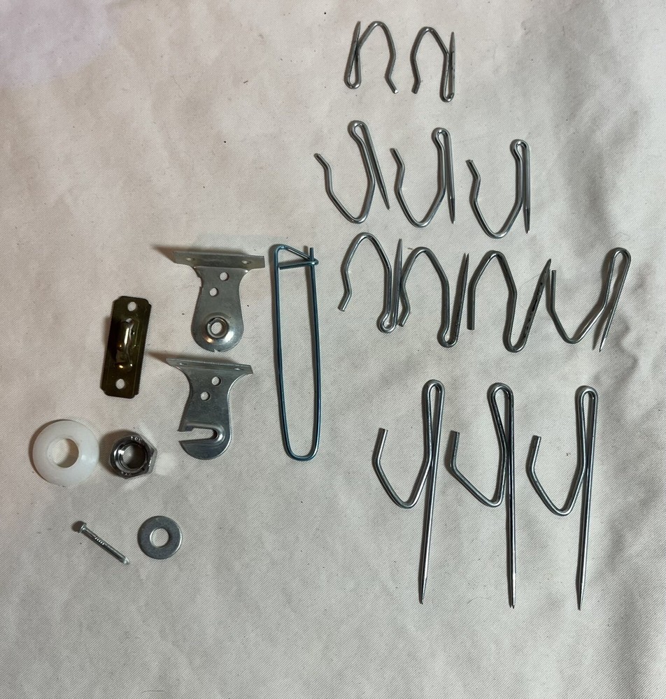Style Selection Drapery Pin Hook And Miscellaneous Hardware