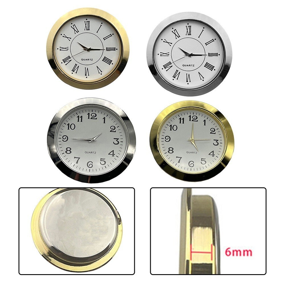 Mini Clock Insert Quartz Movement Round 55mm Round Quartz Clock Insert New