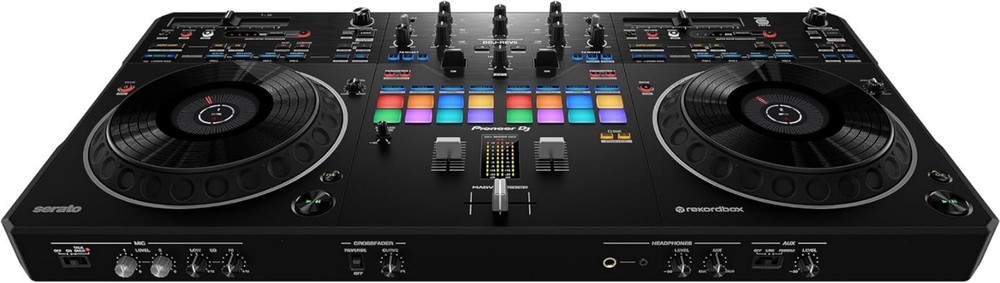 Professional Scratch-Style DJ Controller with Stems Control & Piano Play Mode