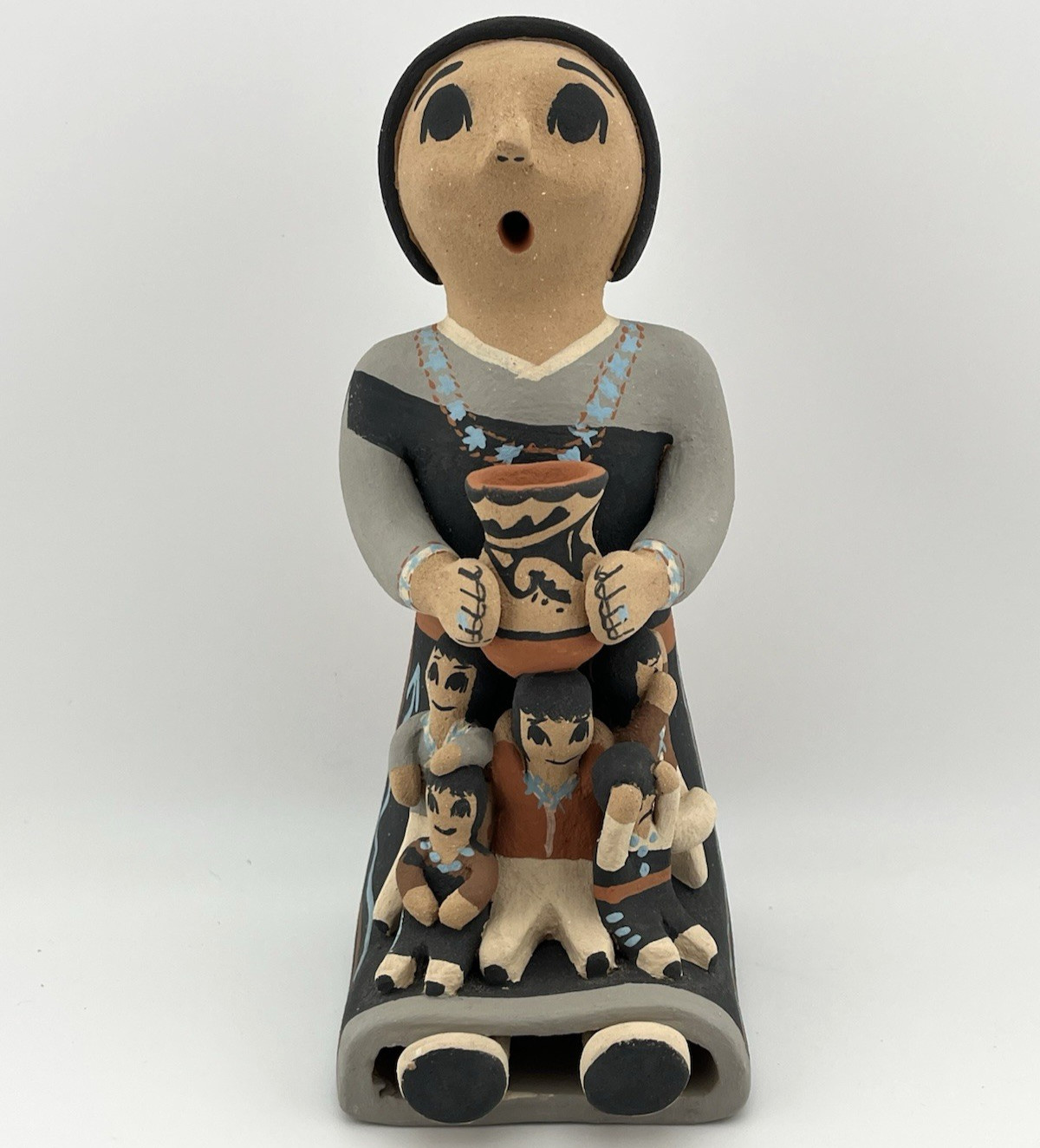 Jemez Pueblo Storyteller by Sabaquie – Southwest Native American