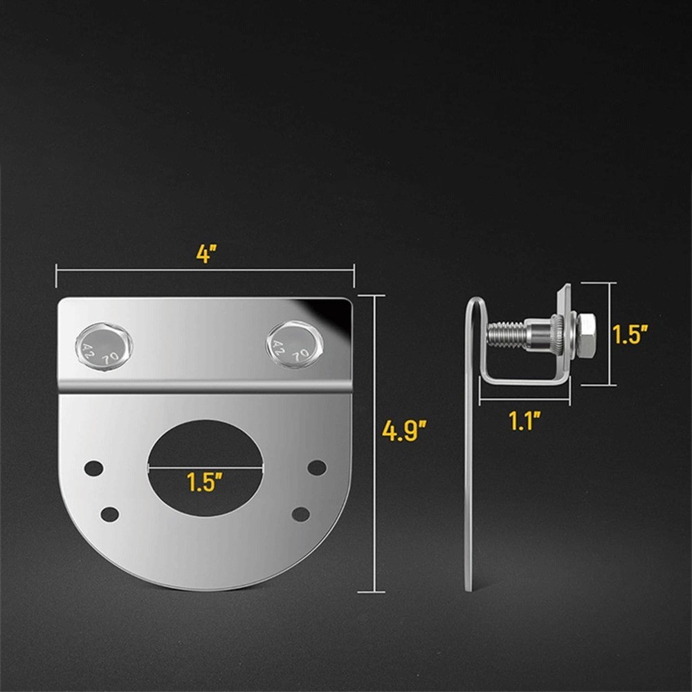 Straight Down Watermelon Light Under Glow Frame Brackets High Quality