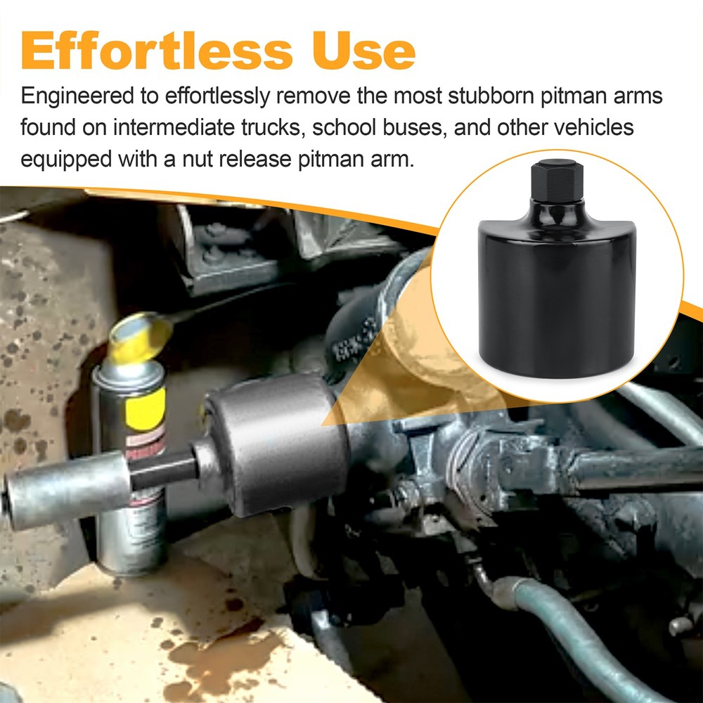 10388 Intermediate Pitman Arm Puller, Durable Removal Tool for Class 3–5 Trucks,