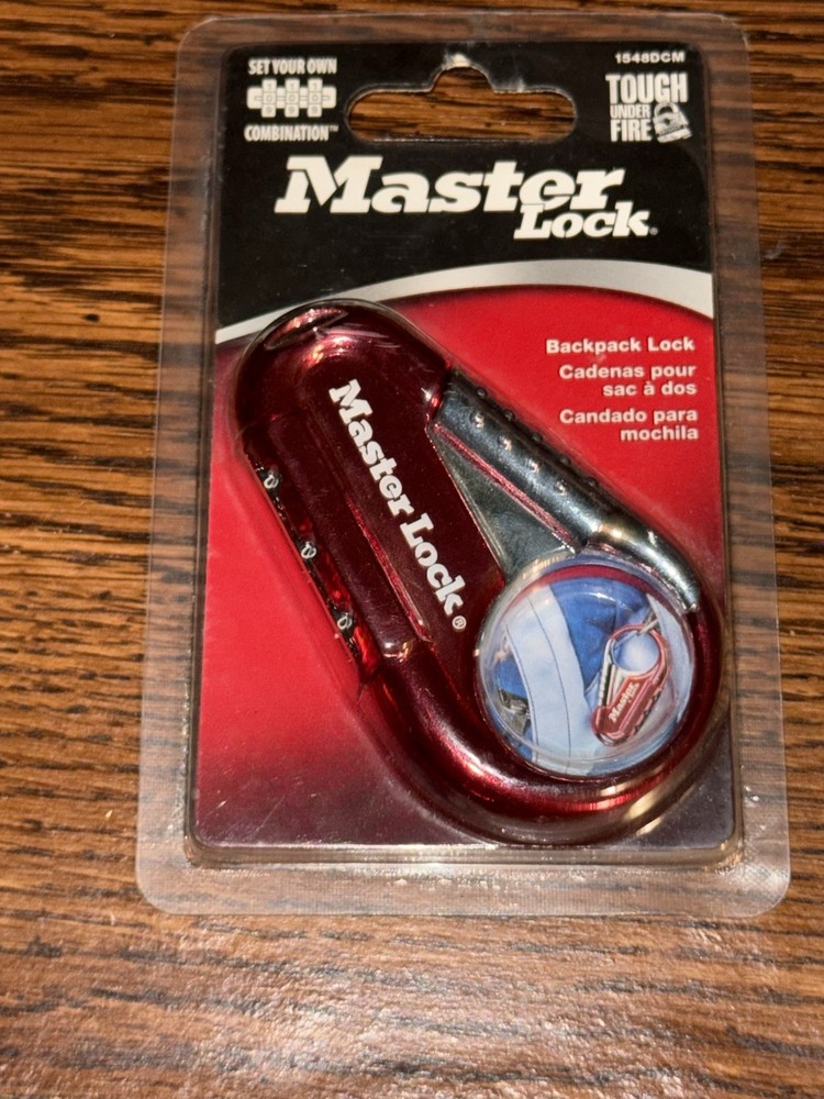 Master Lock For Backpack