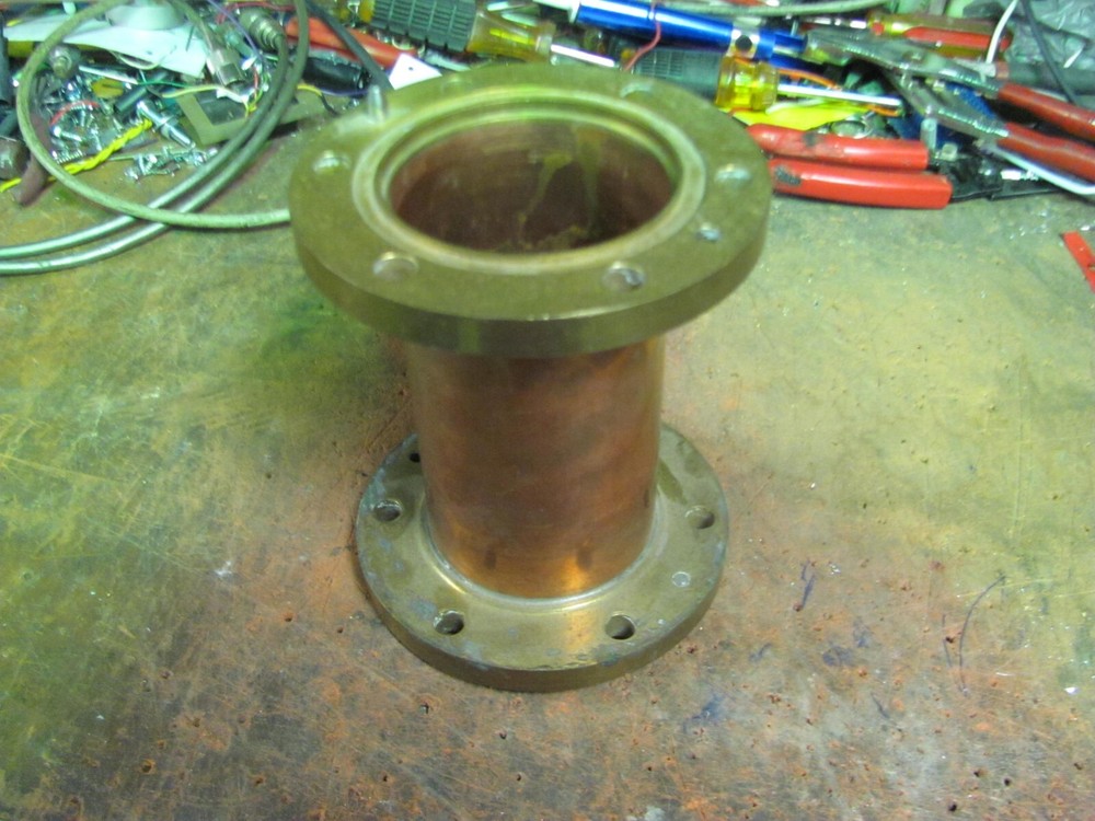 BRASS AND COPPER 3 1/8 6 INCHES EXTENSION