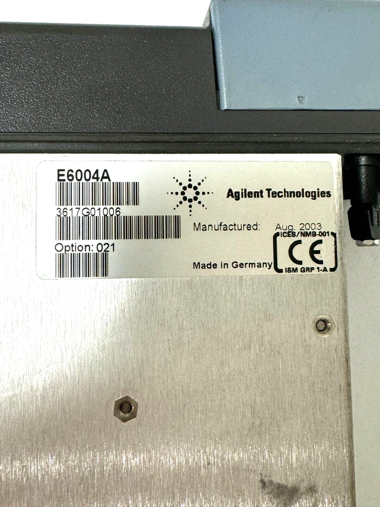 Agilent E6000 Series (E6000C) Mini OTDR w/ E60004A Module "Screen issue"