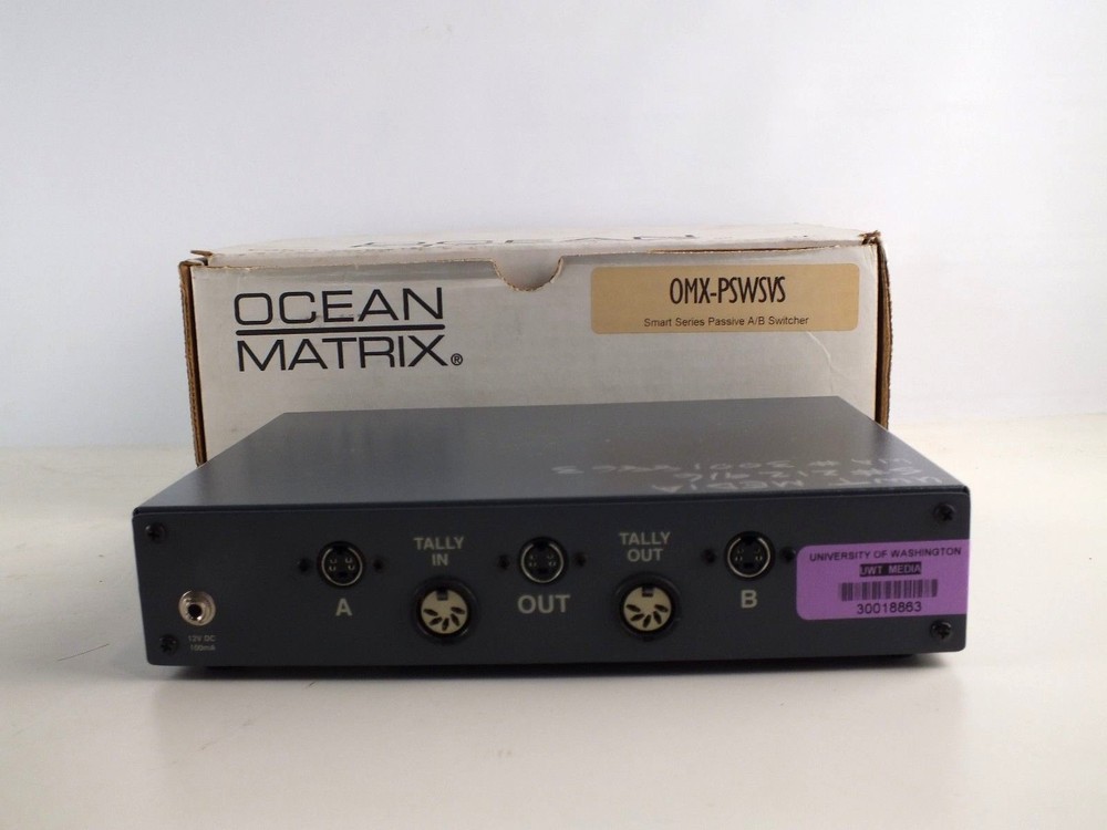 OMX-PSWSVS Ocean Matrix Smart Series Passive A/B Switcher