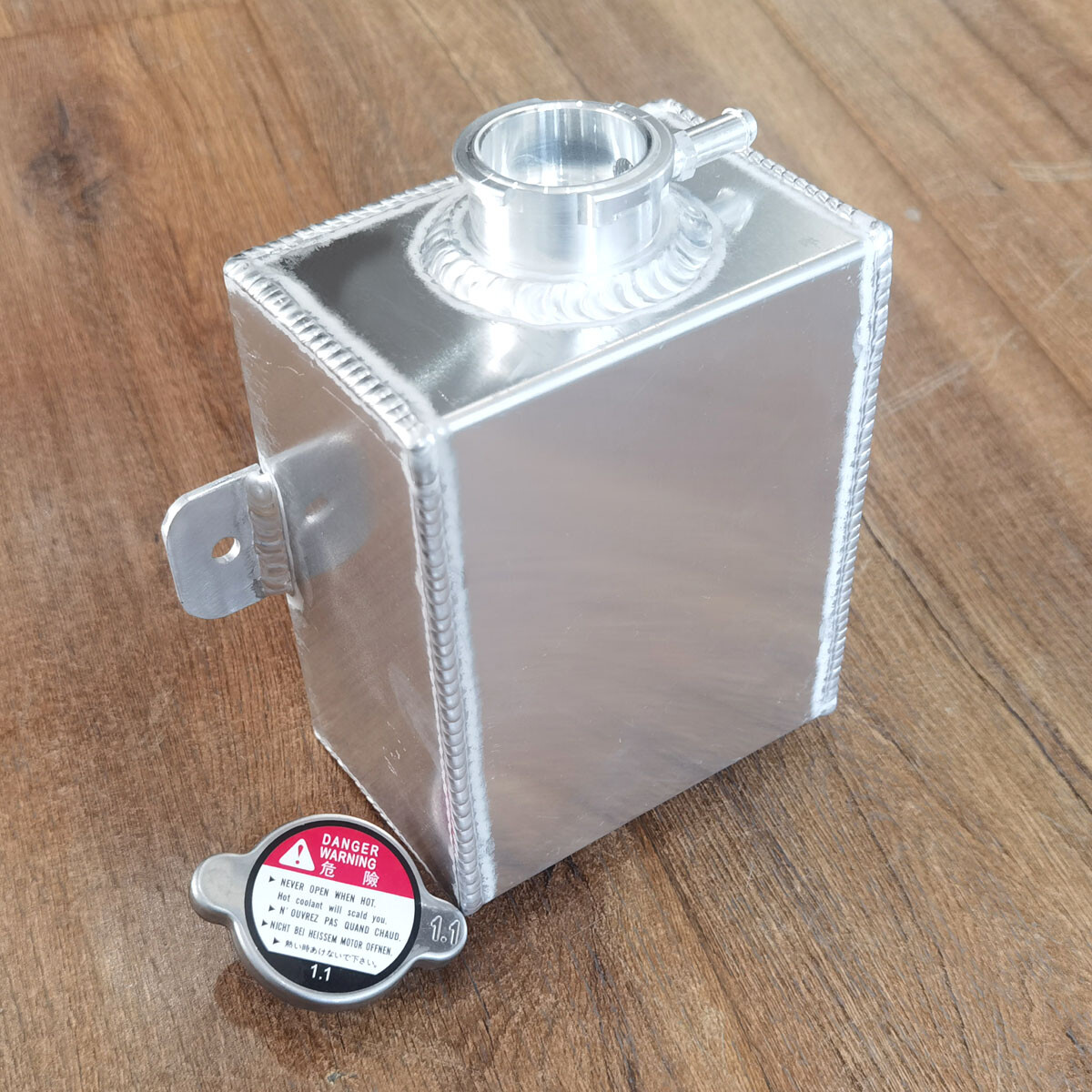 ✅1.2L Universal Aluminum Expansion Coolant Overflow Reservoir Tank Bottle Natura