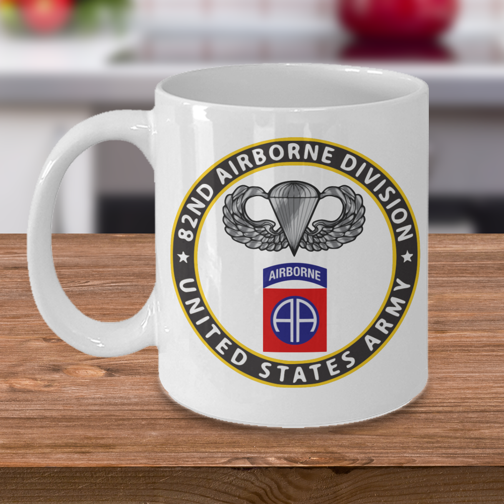 82nd Airborne Division Coffee Mug - Both Sides