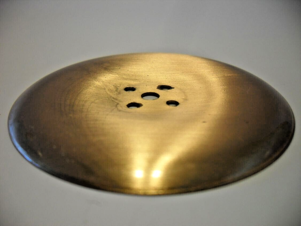 Vintage Nos Round 2-3/4" Bronze Backplates For Knobs Amerock E-501-10