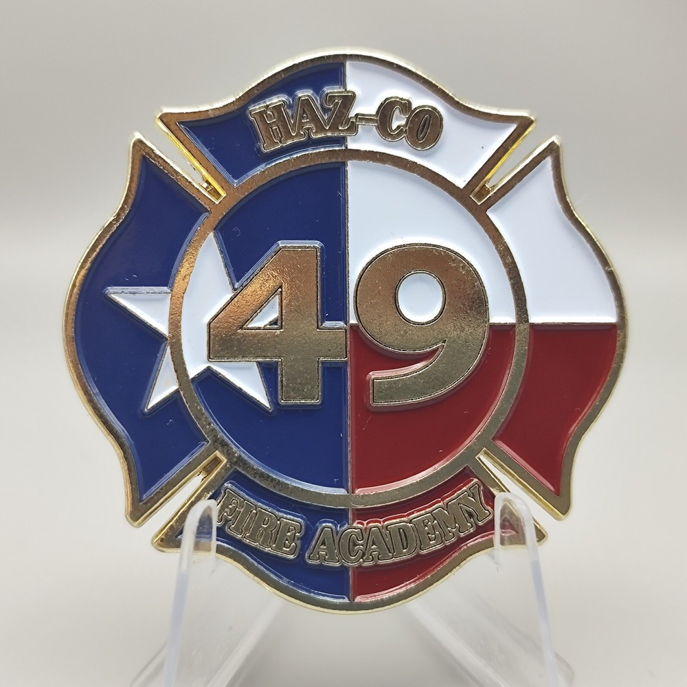 Haz-C0 Fire Academy Challenge Coin