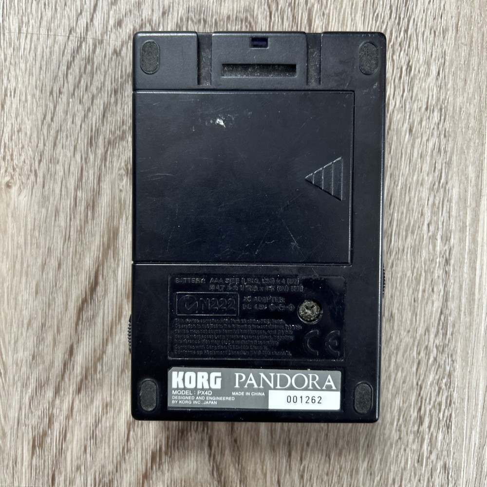 Korg ToneWorks Pandora PX4D Guitar Bass Multi Effects Processor Tested Works