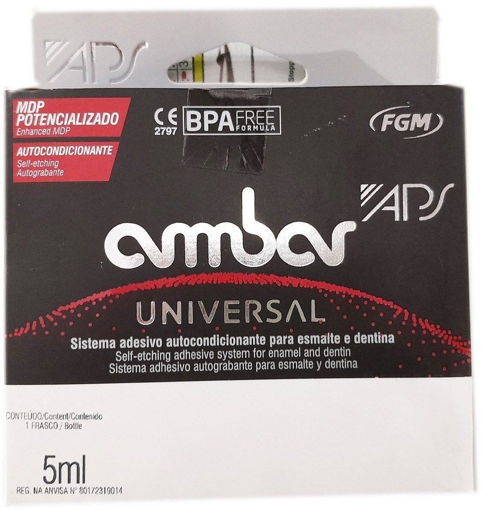 FGM Ambar Universal APS Bonding Agent Self Etching Adhesive Dental 5ml
