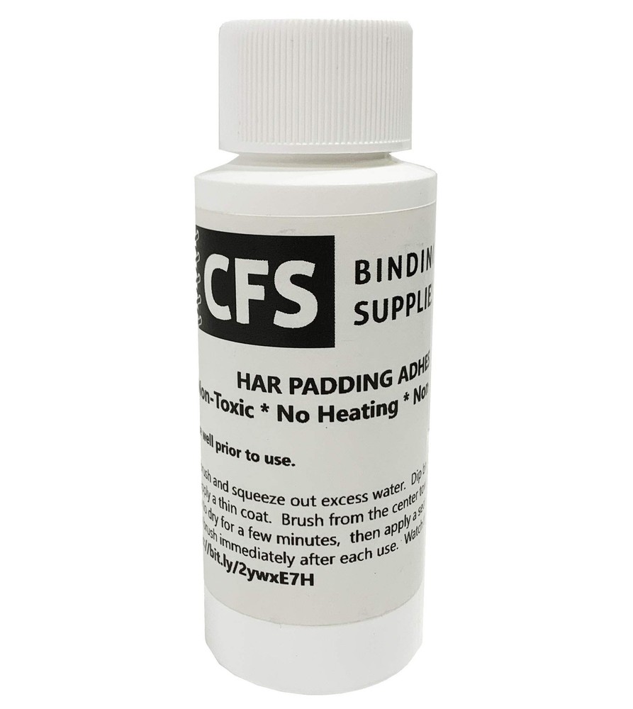 HAR Notepad Precision Padding Compound 2oz Bottle Clear