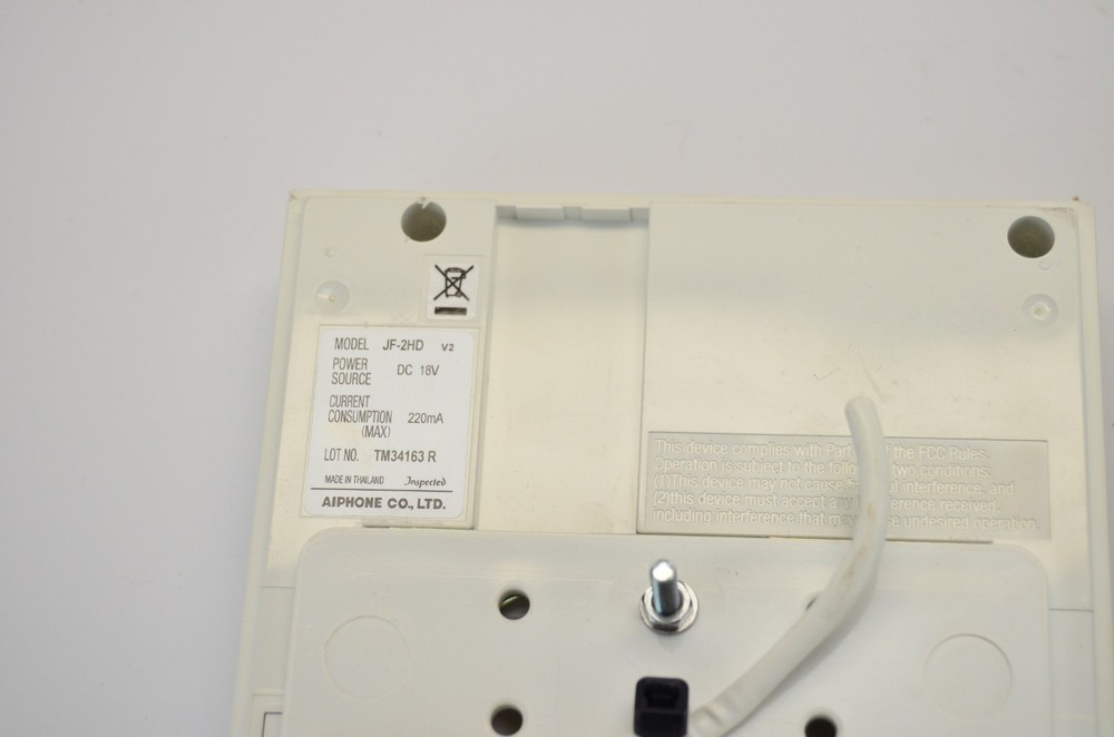 2x Aiphone JF-2HD and JF-2MED Audio/Video Intercom System Untested FOR PARTS