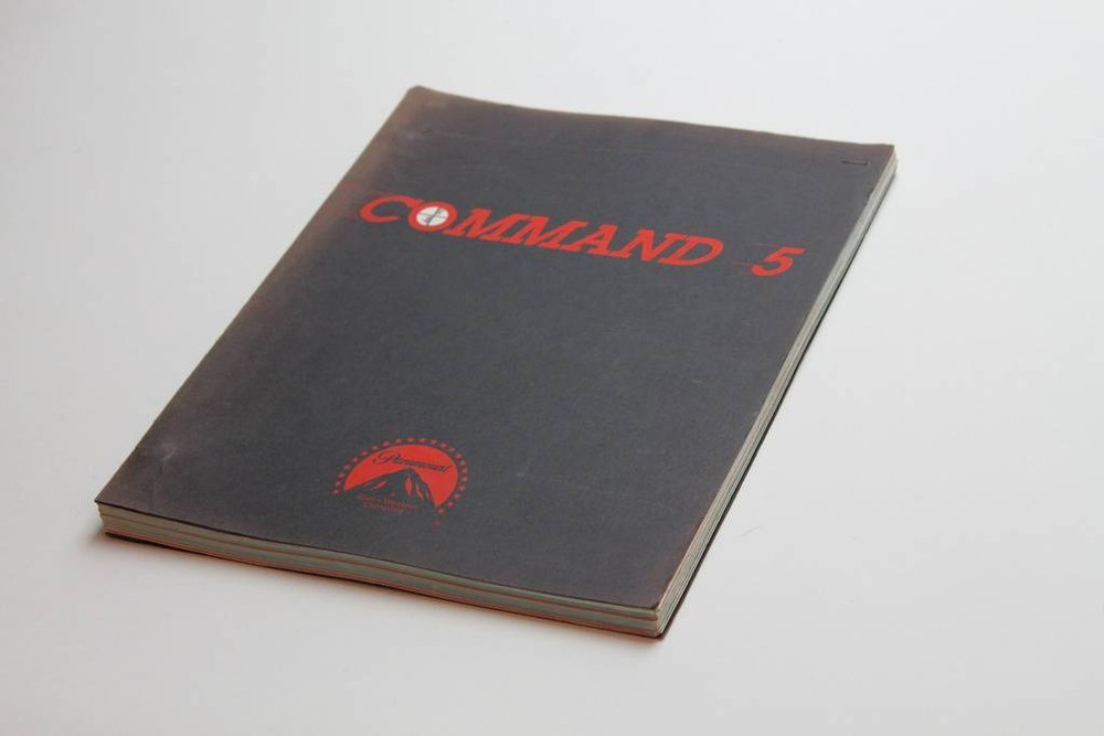 COMMAND 5 / Anthony Spinner 1983 Screenplay, Wings Hauser & John Matuszak