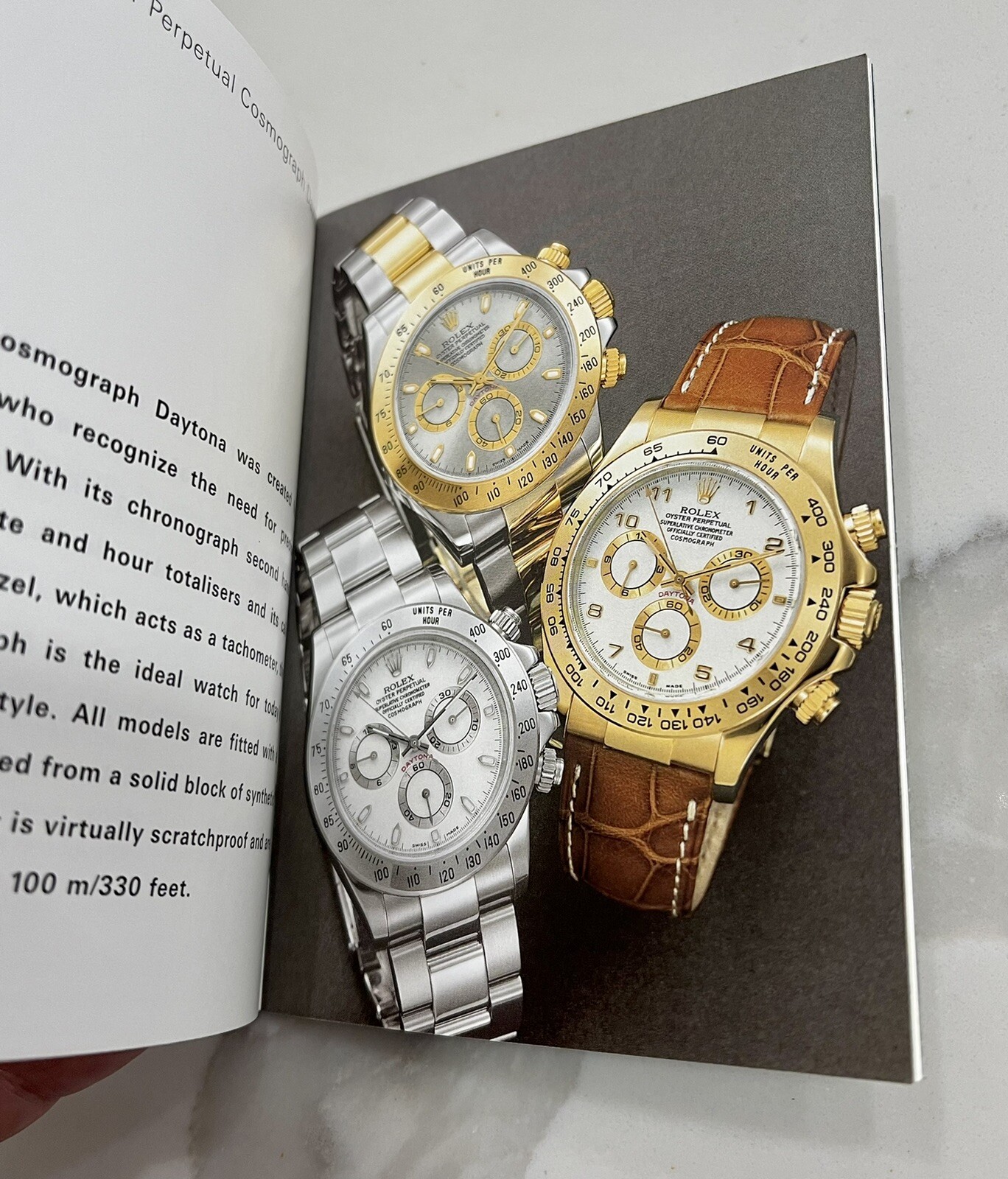 Authentic Rolex Daytona Booklet Manual Set 16520 116520 116523 ENGLISH