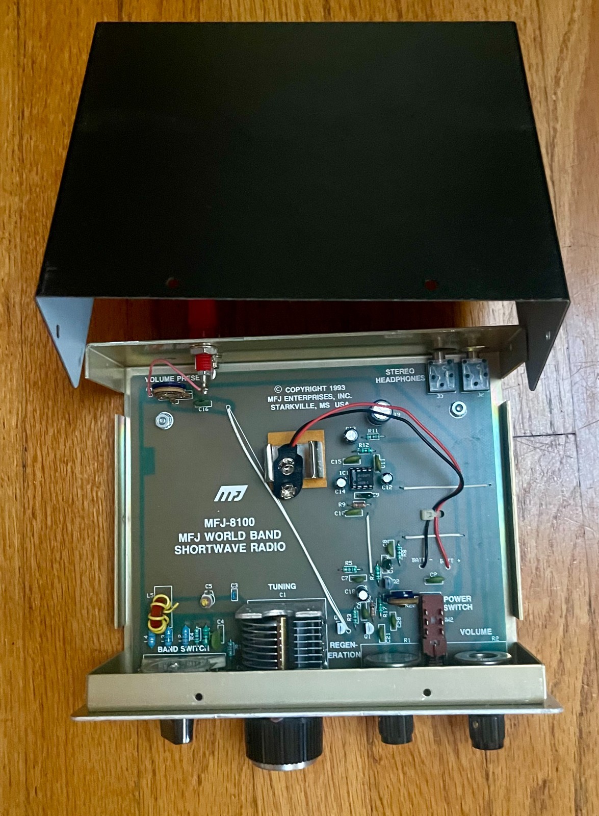 MFJ-8100 Shortwave Radio WORLD WIDE RECEIVER HAM #2