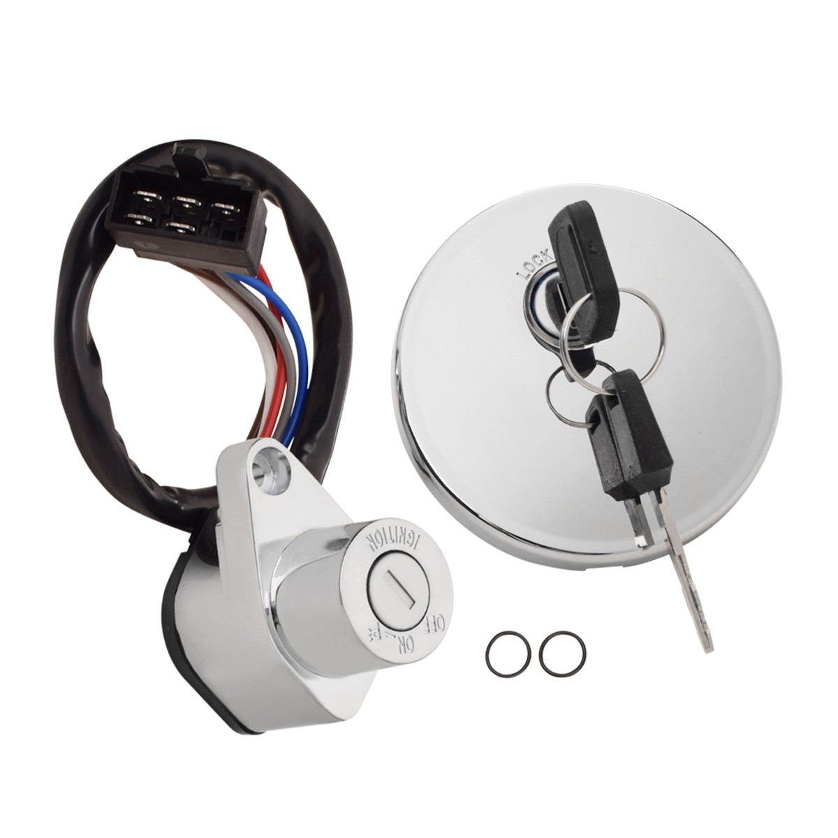 Ignition Switch Fuel Cap For Kawasaki Vulcan VN800 Classic Drifter 500 LTD 01 T1