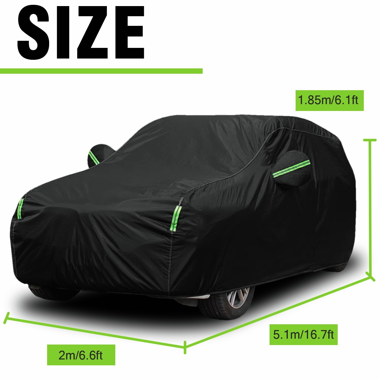 Jeep Grand Cherokee Car Cover- Waterproof&All-Weather Protection for Outdoor Use