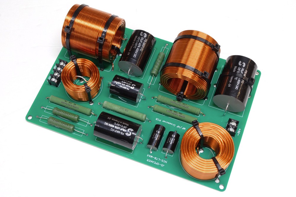 Crossover PCB set for the JS Speaker HCS-LTB-MAX - 3-Way DIY Speaker Design