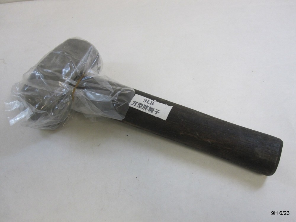 Blacksmith 3LB Handmade Forge Hammer for Farrier Knife Maker