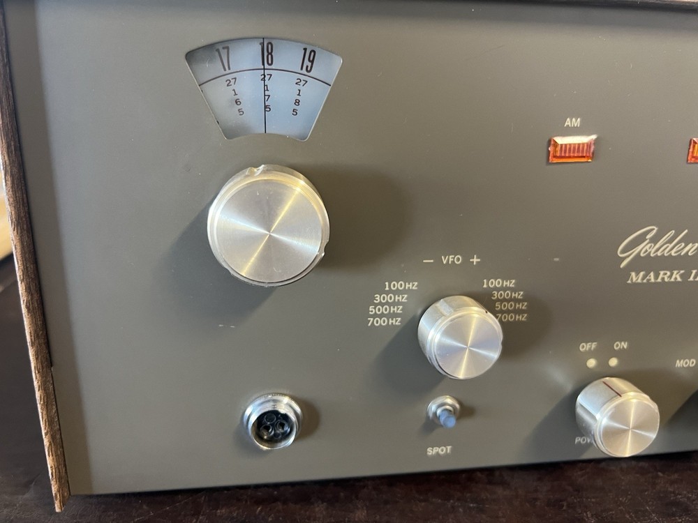 Vintage Browning Golden Eagle Mark III SSB Tube Transmitter for restore project