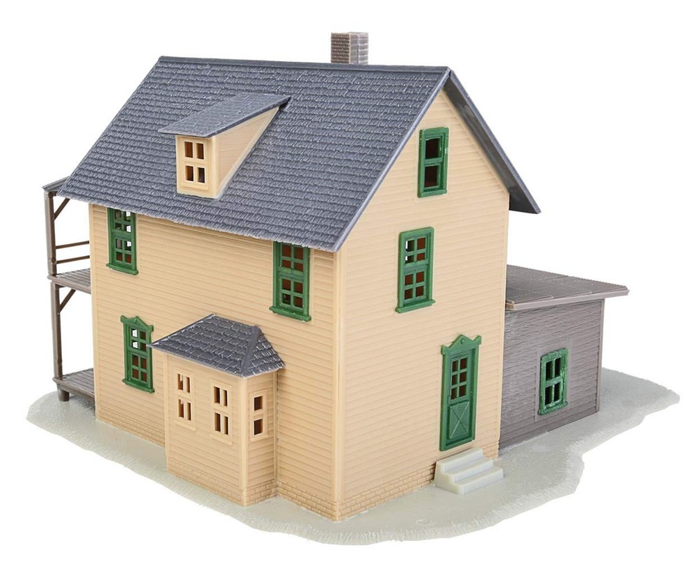 HO Scale Model Rooming House Kit