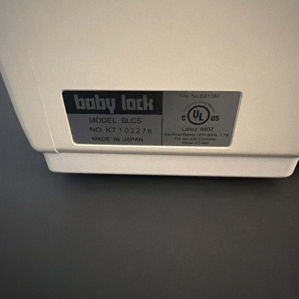 baby lock cover stitch machine BLCS ex-demonstration model