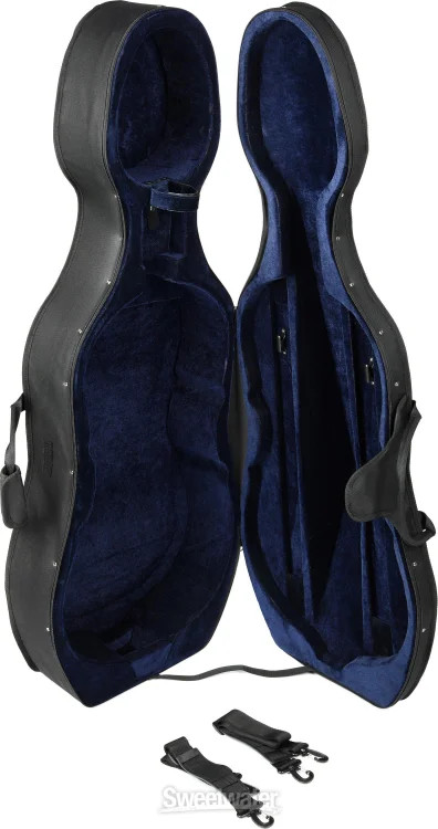 Howard Core CC4100 Lightweight Hardshell Cello Case - 3/4 Size