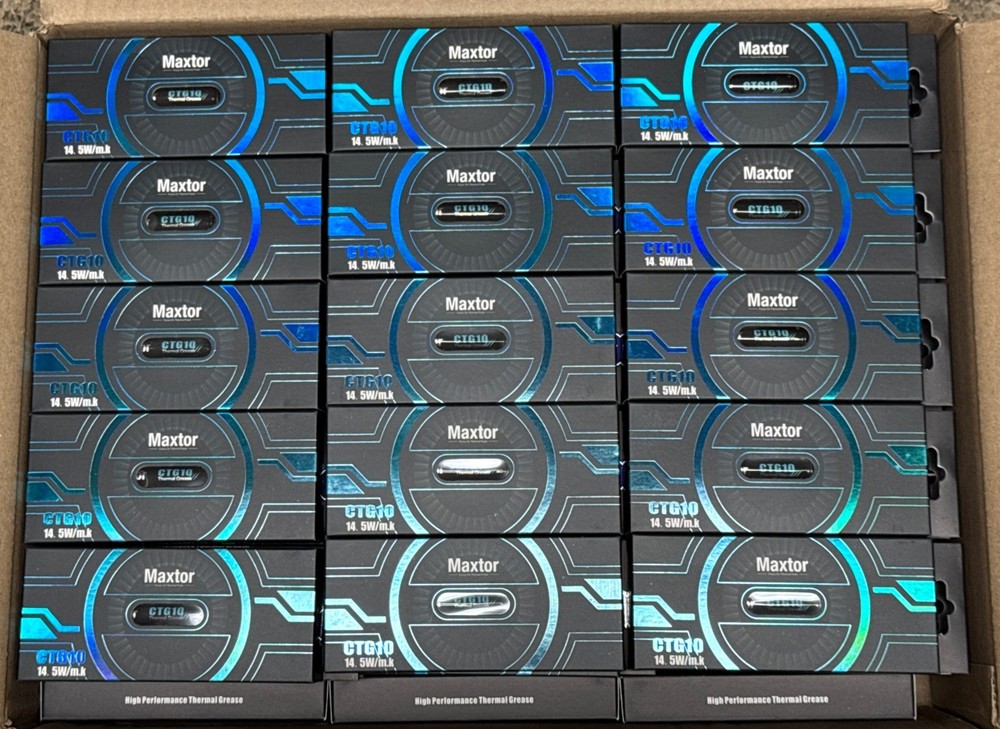 Maxtor CTG10E-4G Thermal Paste 14.5W/mK CPU & GPU