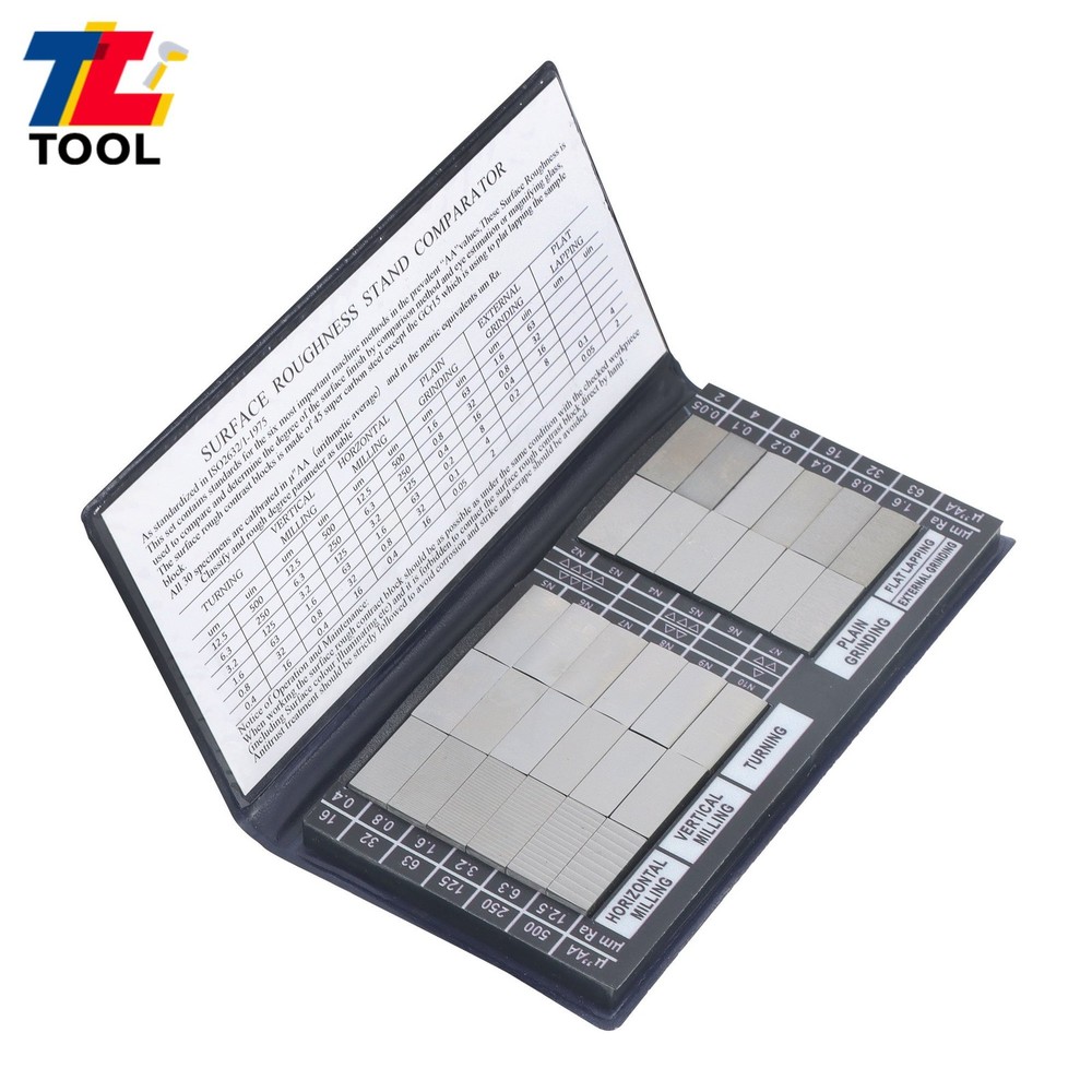 Surface Roughness Measurement Kit Ra0.05-12.5mm with Comparator Tool