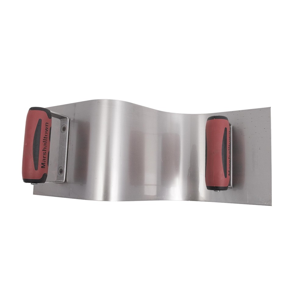 Single Piece Curb and Gutter Tools, Hand Tool Type, 2" Gutter Radius, 6" x 6" x