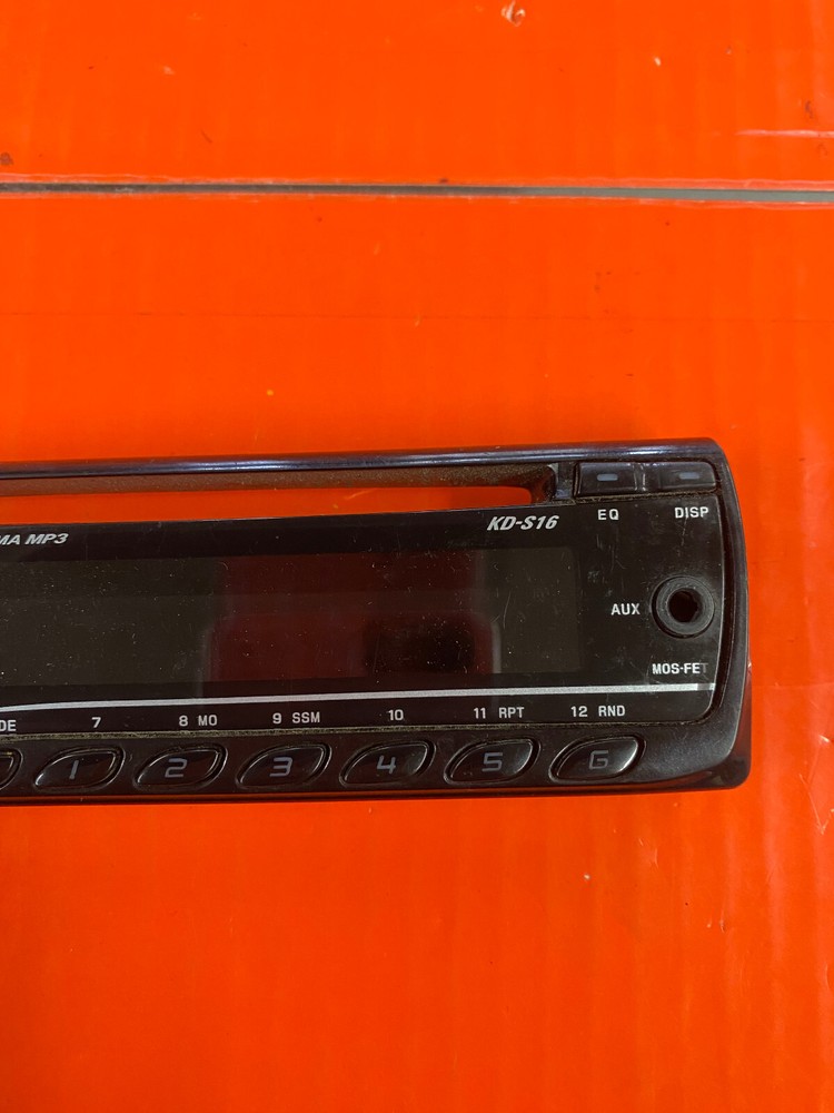 JVC KD-S16 Faceplate